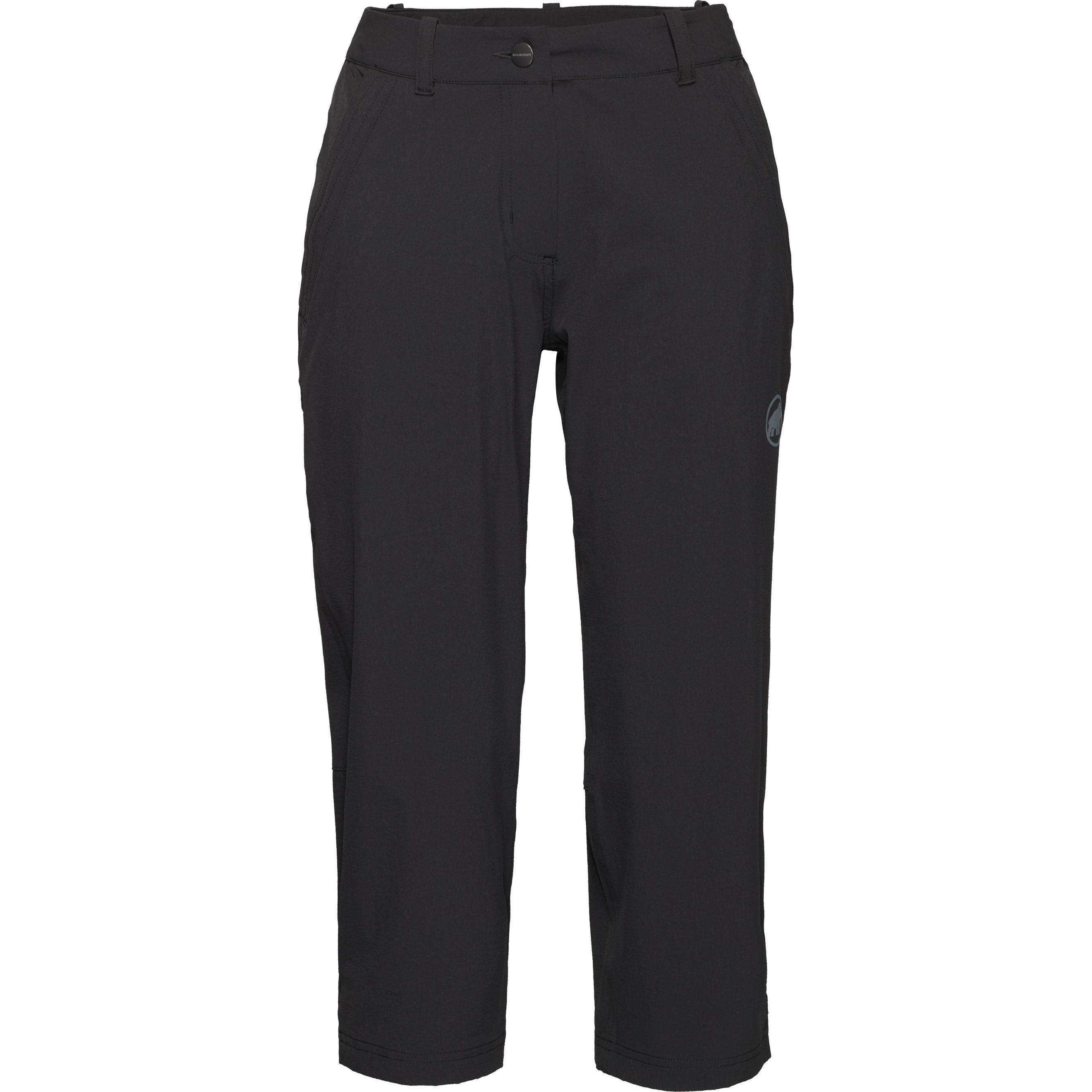 Mammut, Damen, Outdoorhose, Hiking V Capri Pants Women (42, L), Schwarz, L, 42