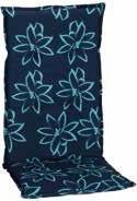 Actual product image Acamp Stuhlauflage Bunde 101 x 50 cm, Blau (101 x50 x 6 cm)
