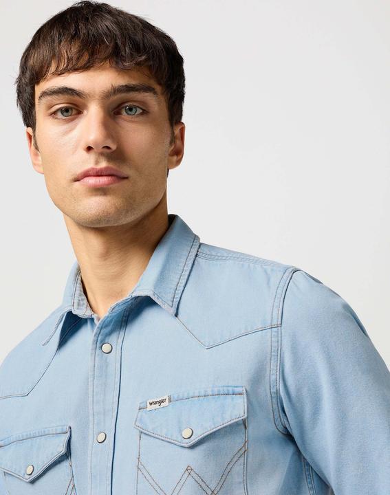 Produktbild Wrangler Jeanshemd Ss Western Shirt (XL)