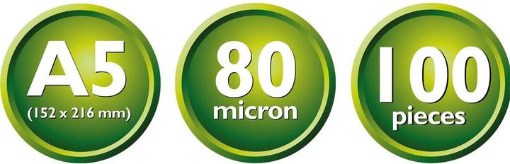 Image du produit Desq 71151 (A5, 100 pcs, 80 µm)