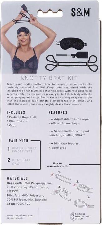 Produktbild Sportsheets - Sex & Mischief Knotty Brat Kit