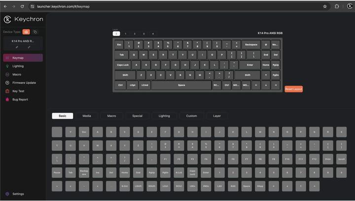 Produktbild Keychron Q3 Max (US, Kabellos, Kabelgebunden)