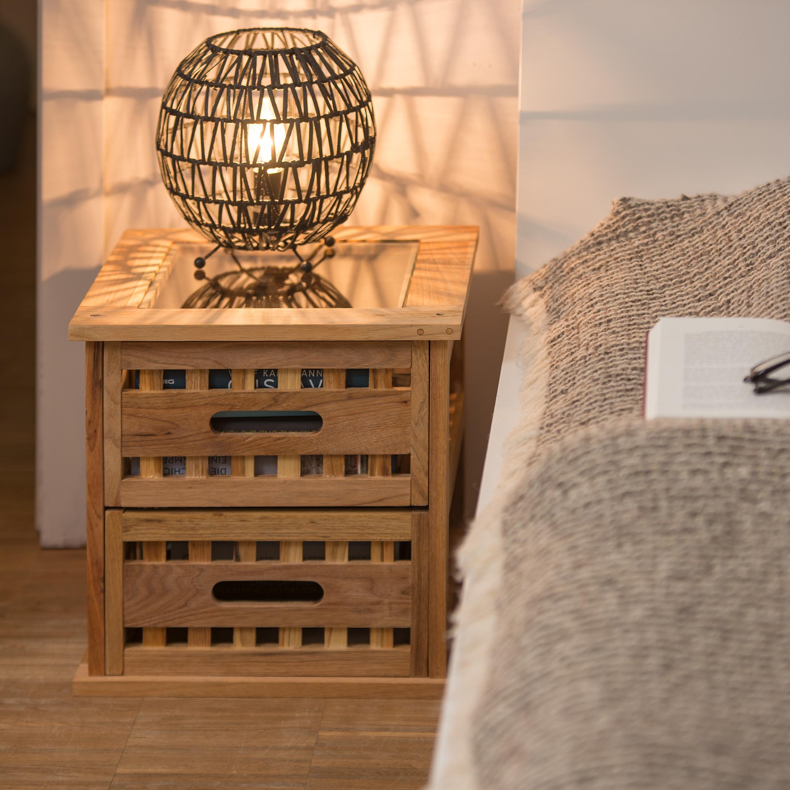 Thumbnail - Relaxdays, Couchtisch + Beistelltisch, Brynlee (34 x 34 x 34 cm)