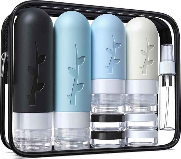 Immagine prodotto Swissdetector Set Wiederbefüllbare Reiseflaschen (Sacchi liquidi)