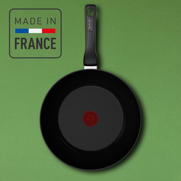 Produktbild Tefal Renew Black Keramische Wokpan - 28 cm - Inductie (Wok Pfanne, Aluminium, 28 x 10.05 cm)