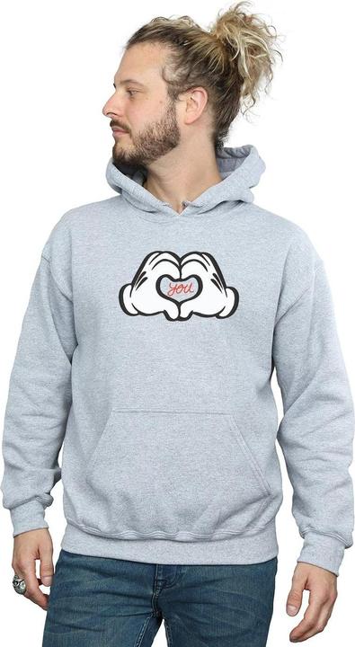 Produktbild Disney Mickey Mouse Loves You Kapuzenpullover (5XL)