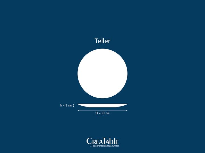 Produktbild CreaTable Freunde des Waldes (4x, 21 cm)