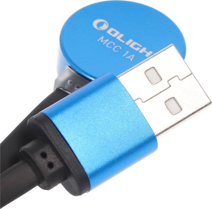Actual product image Olight MCC-1A magnetic charging cable for M2R, S1R, S2R, H1R, Warrior X, MCC1A