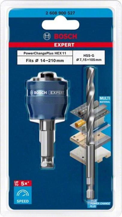 Produktbild Bosch Professional Zubehör Expert Power Change Plus Adapter (7.15 Millimeter)