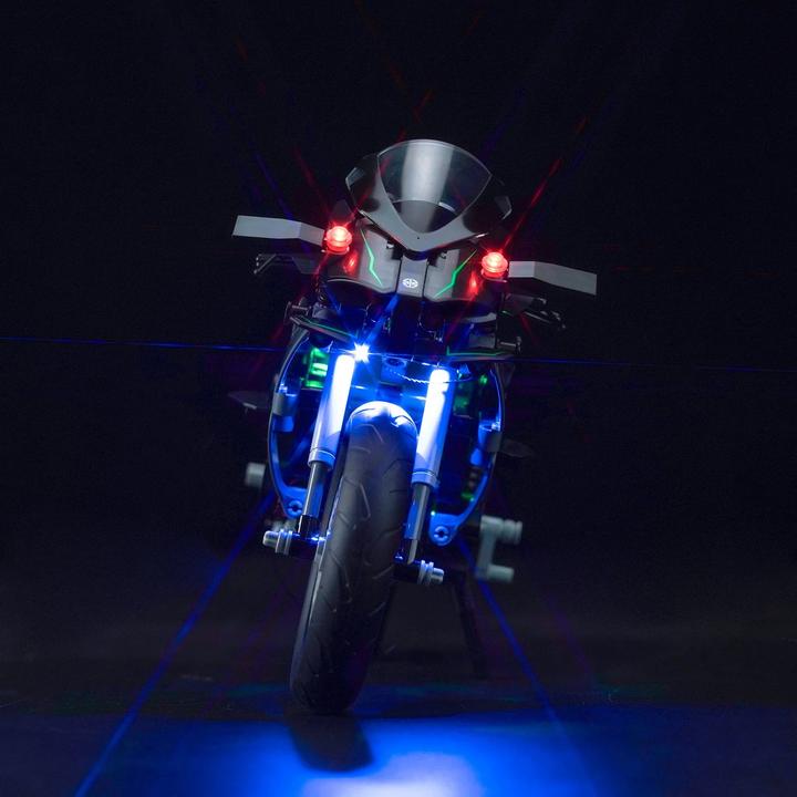 Produktbild BrickBling LED Licht Set für LEGO Kawasaki Ninja H2R Motorrad (42170)