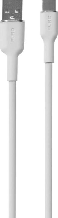 Produktbild Puro ICON Soft Cable – Kabel USB-A do USB-C 1.5 m (White) (1.50 m)