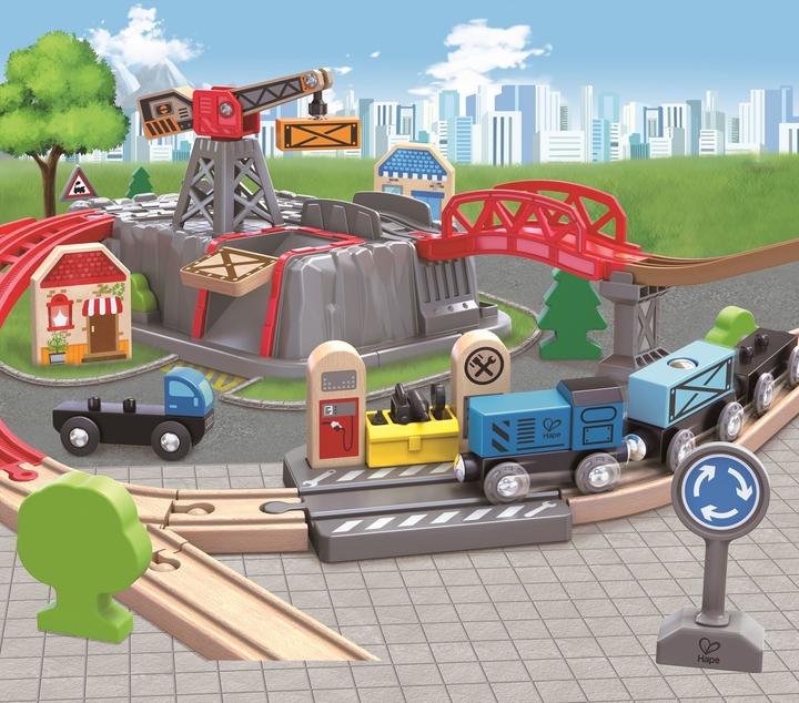 Actual product image Hape Railway