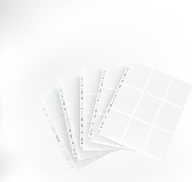 Produktbild Gamegenic 9-Pocket Binder Pages - Sideloading