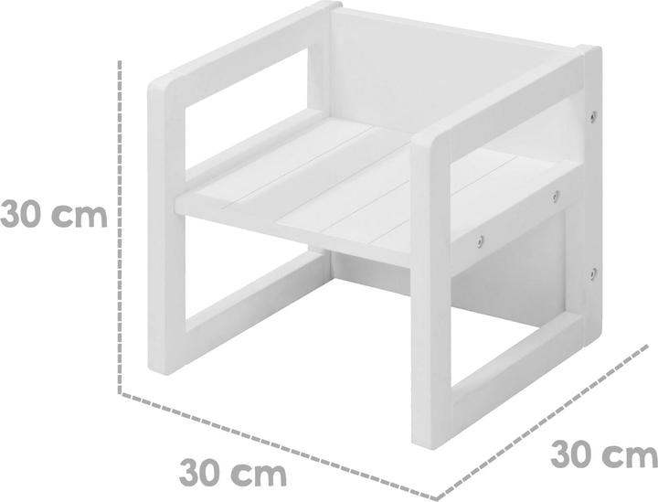 Immagine prodotto Roba Gruppo di sedute per bambini (Panchina per bambini, Seggiolone, Tavolo per bambini)