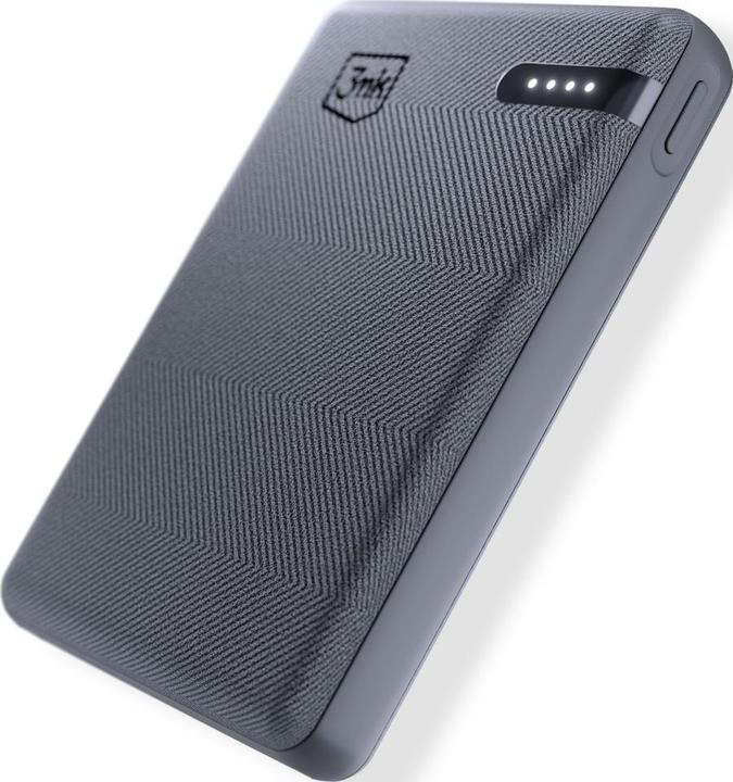 Actual product image 3MK Powerbank Pocket Powerbank 5000mAh 12W USB-C szary/gray (5000 mAh, 12 W)