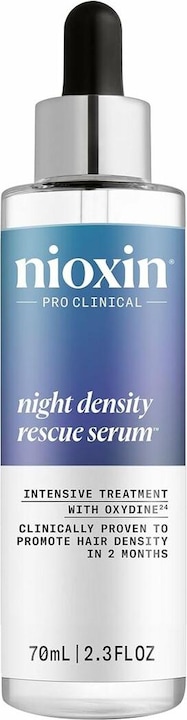 Produktbild Nioxin Night Density Rescue Hair Thickening Serum für Männer und Frauen mit Ingwer und Koffein 70ml (70 ml)