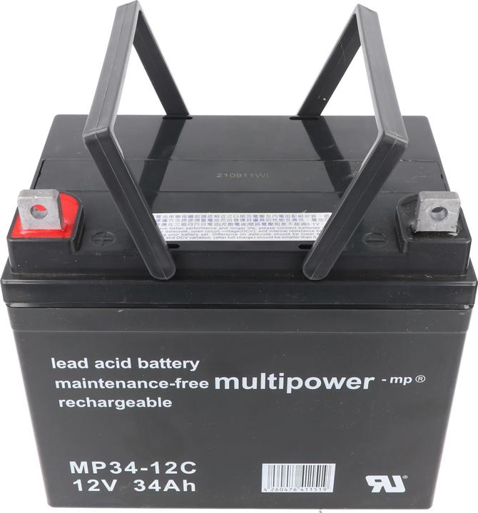 Produktbild Multipower Akku MP34-12C (12 V, 34 Ah)