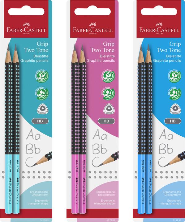 Produktbild Faber-Castell Grip (0.70 mm, B, 2 x)
