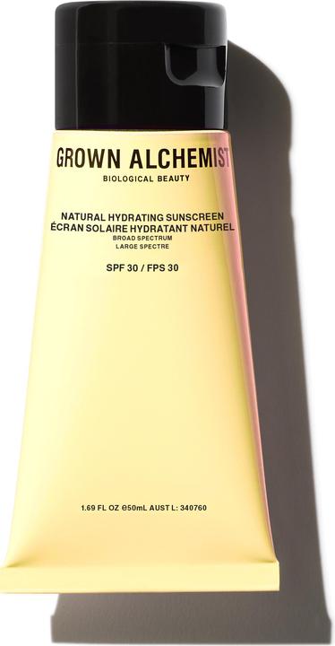 Actual product image Grown Alchemist Natural Hydrating Sunscreen Natural Sunscreen SPF 30 (Sun cream face, SPF 30, 50 ml)