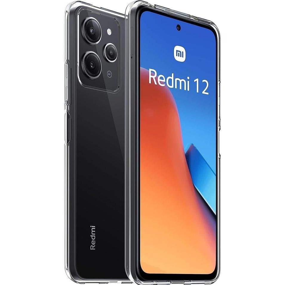 Thumbnail - Screenguard Xiaomi Redmi 12 Flexible TPU Clear Case (Xiaomi Redmi 12), Smartphone Hülle, Transparent