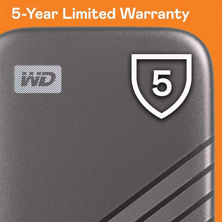 Actual product image WD My Passport SSD powered by SANDISK (1 TB)
