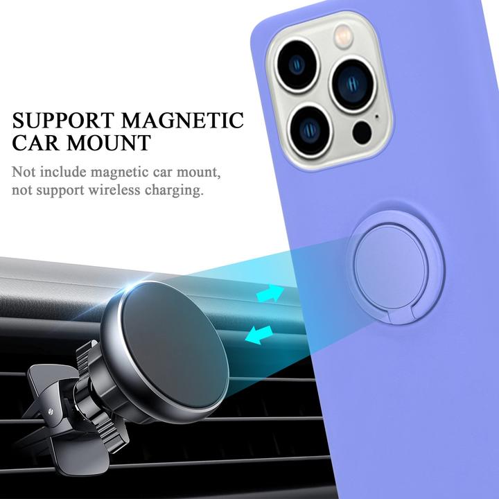 Immagine prodotto Cadorabo Custodia per Apple iPhone 14 PRO MAX in TPU Liquid Ring in stile custodia in silicone (Apple iPhone 14 Pro Max)