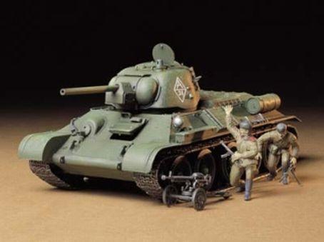 Actual product image Tamiya Russ.T34/76 ChTZ