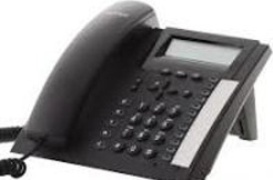 Actual product image Agfeo T 18 black analog telephone 3-line display 3-stage device tilt angle Headset connection....
