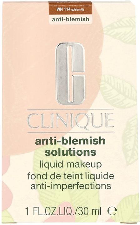 Actual product image Clinique Anti-Blemish Solutions Liquid Makeu (WN 114, Golden)