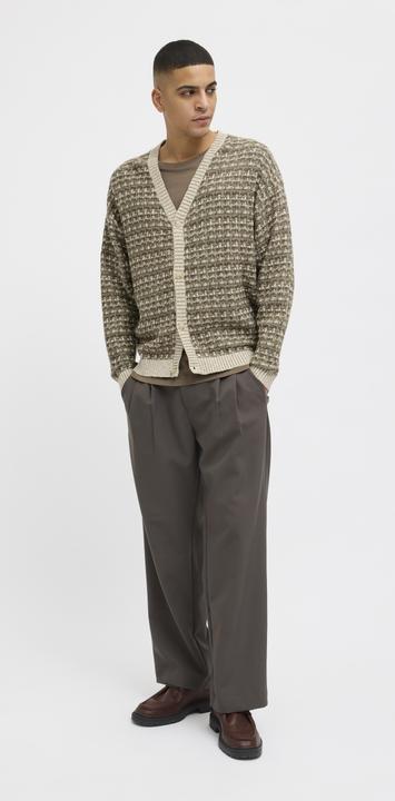 Produktbild Jack & Jones All Over Print Strickjacke Strickjacke (XXL)