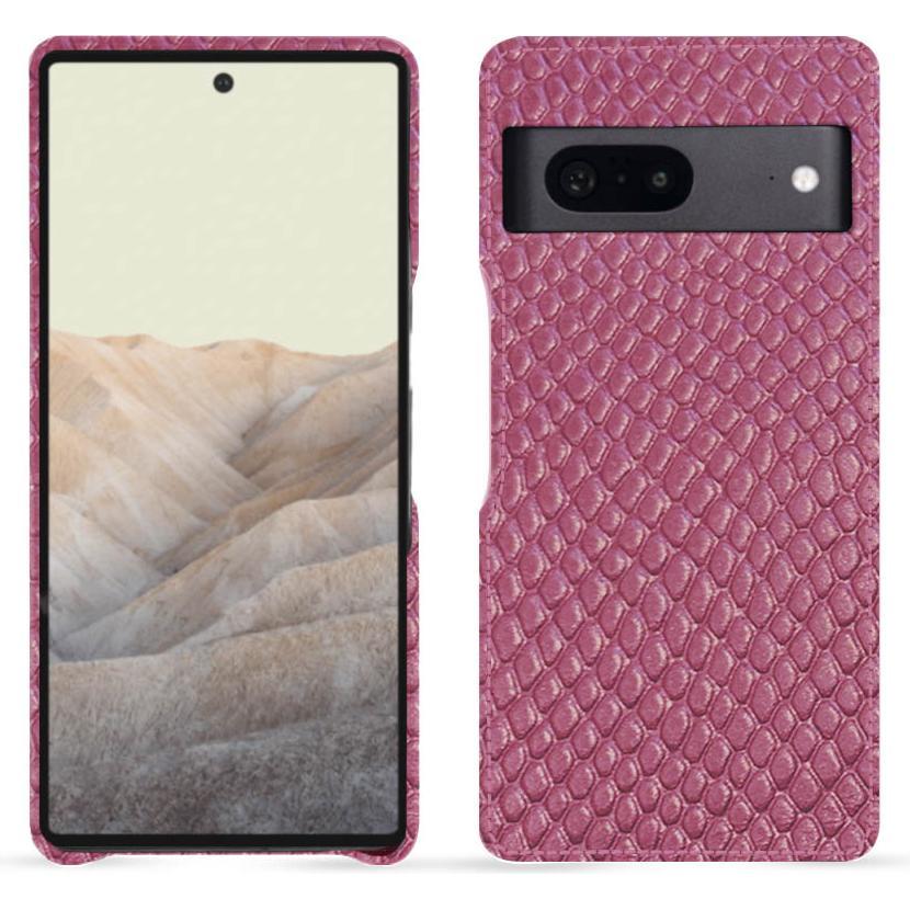 Noreve Lederschutzhülle (Google Pixel 7), Smartphone Hülle, Rosa