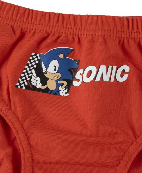 Actual product image Disney Jungen Unterwäsche-Set Single Jersey 3-teilig – Sonic (110, pack of 3)