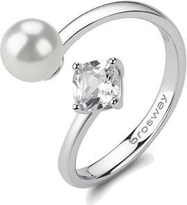 Image du produit Brosway Charming Silver Open Ring Infinite White Fancy Fiw147 (56)