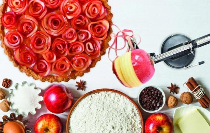 Image du produit ScrapCooking 3 en 1Éplucheur de pommes noir Éplucher Couper Évider