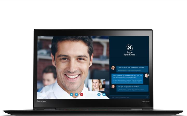 Actual product image Lenovo ThinkPad X1 Carbon (14", 256 GB, 8 GB, CH, Intel Core i5-6200U)