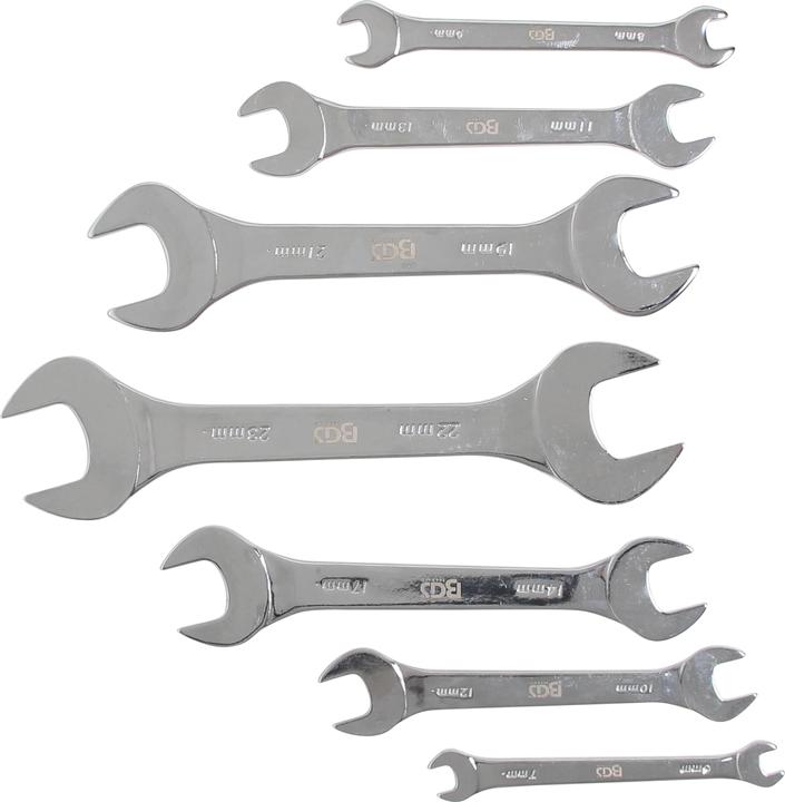 Produktbild BGS Doppel-Maulschlüssel-Satz (19 mm, 6 mm, 12 mm, 14 mm, 22 mm, 23 mm, 10 mm, 21 mm, 7 mm, 17 mm, 11 mm, 8 mm, 9 mm, 13 mm)