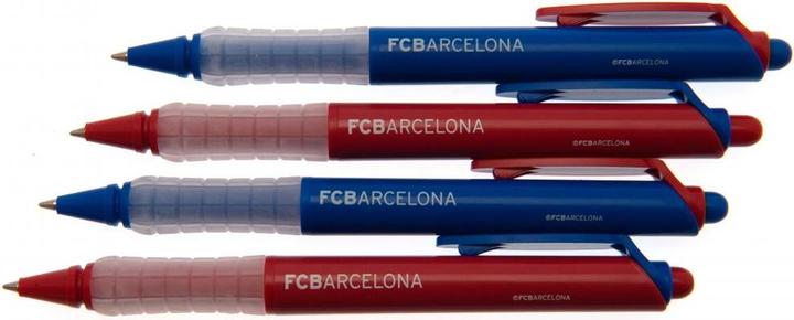 Image du produit FC Barcelona Stylo Pack de 4 (Bleu/Rouge, 4x)