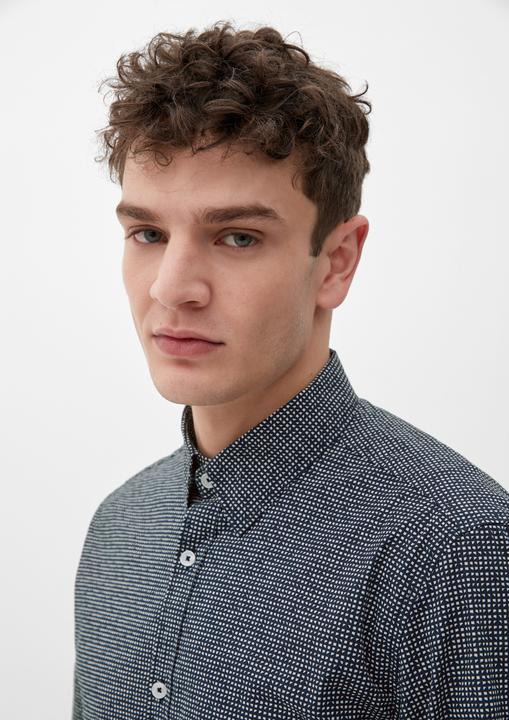 Image du produit s.Oliver Hemd Slim: Hemd mit Allover-Print (M)