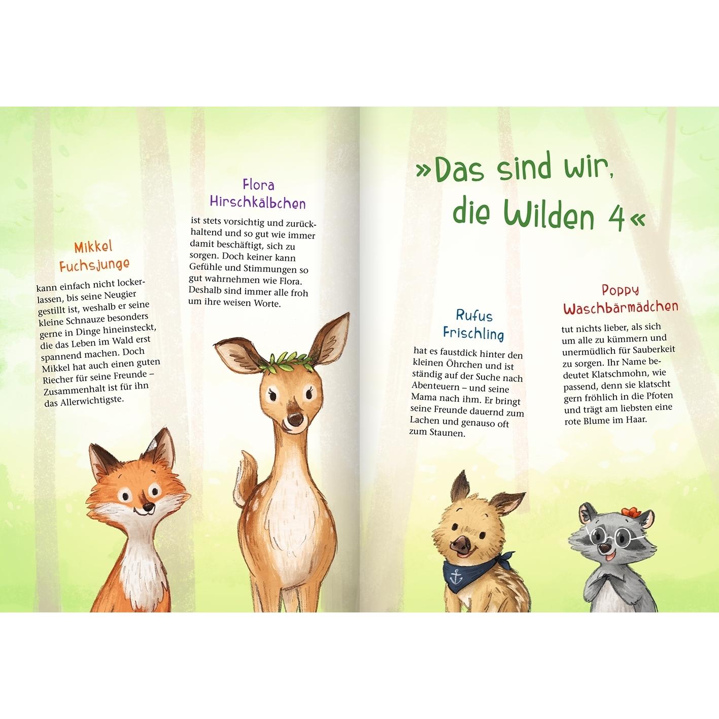 Thumbnail - Die wilden Waldhelden. Wir gehören zusammen!, Kinderbücher von Andrea Schütze