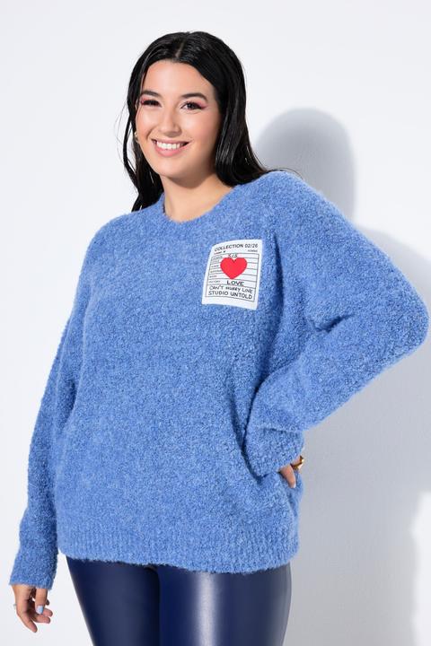 Produktbild Studio Untold Pullover, oversized, Patch, Langarm (56)
