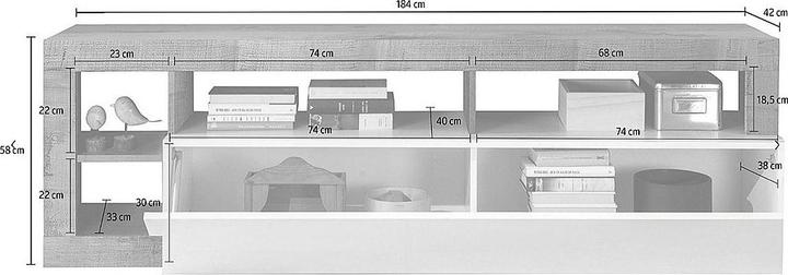 Image du produit Vente-unique Sefro (184 x 42 x 58 cm)