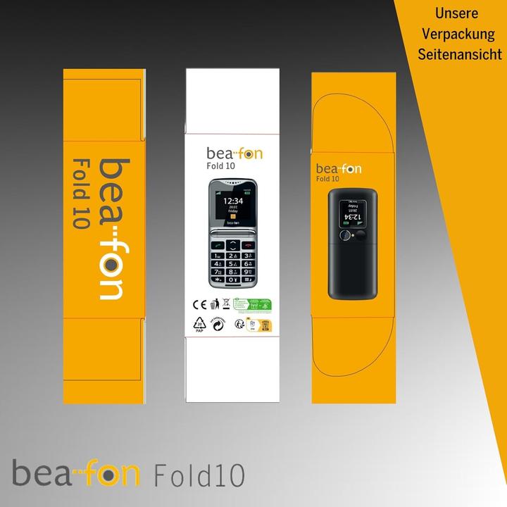 Actual product image Bea-Fon Fold 10, bw (2.20", 0.30 Mpx)