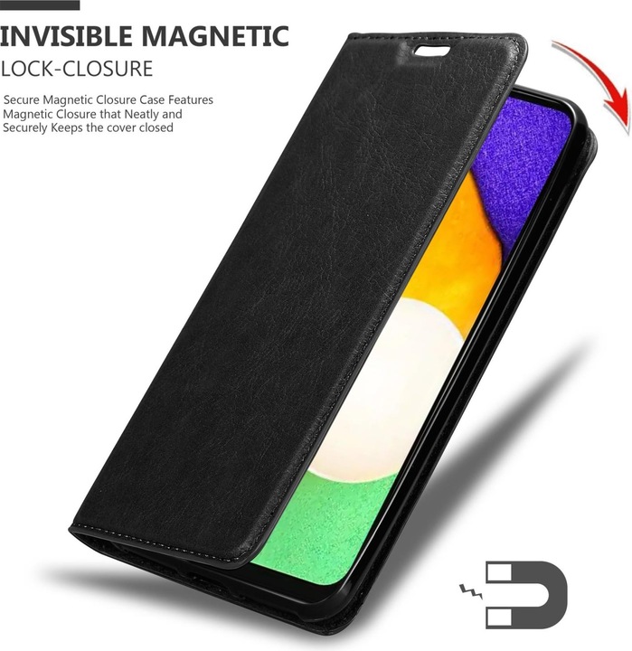 Produktbild Cadorabo Book Invis. Magnet Hülle (Samsung Galaxy A13 5G)
