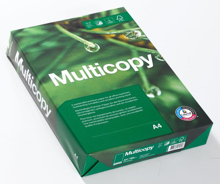 Produktbild Stora Enso Multifunktionspapir MultiCopy Original, A4, 160 g, pakke a 250 ark (160 g/m², 21 x 29.7 cm)