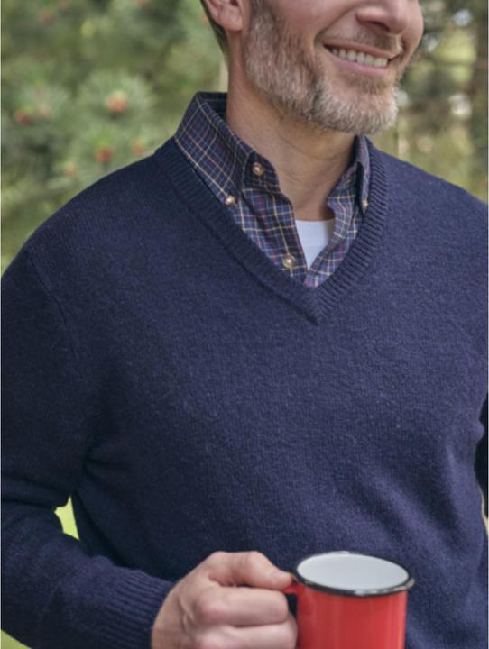 Produktbild Woolovers Lambswool Pullover mit VAusschnitt (XXL)