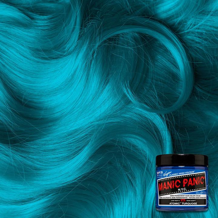 Produktbild Skybound Atomic Turquoise Classic Creme Vegan Cruelty Free Semi Permanent Hair Dye 118ml (Atomic Turquoise)