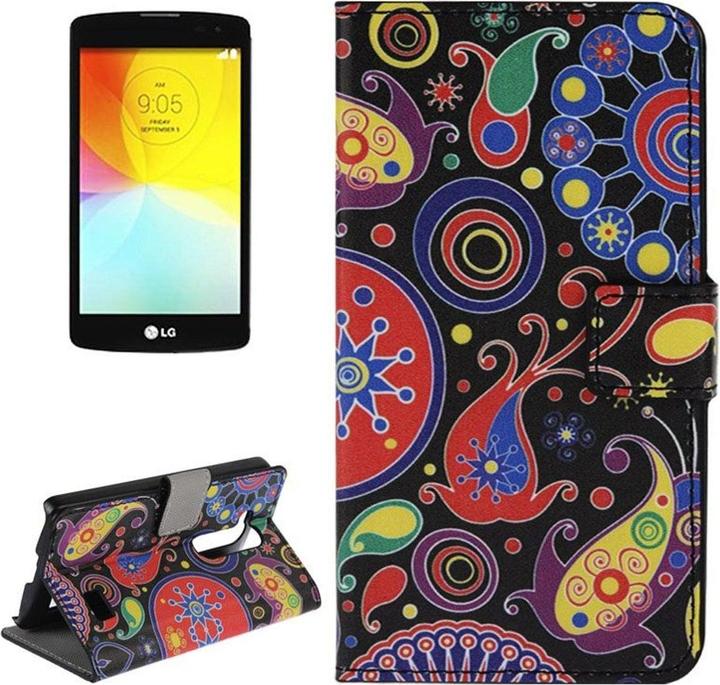 Actual product image König Design Protective cover mobile case (flip landscape) for mobile LG L Fino D290N D295 Abstract