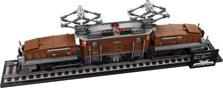 Image du produit LEGO La locomotive crocodile (10277, LEGO Icons)