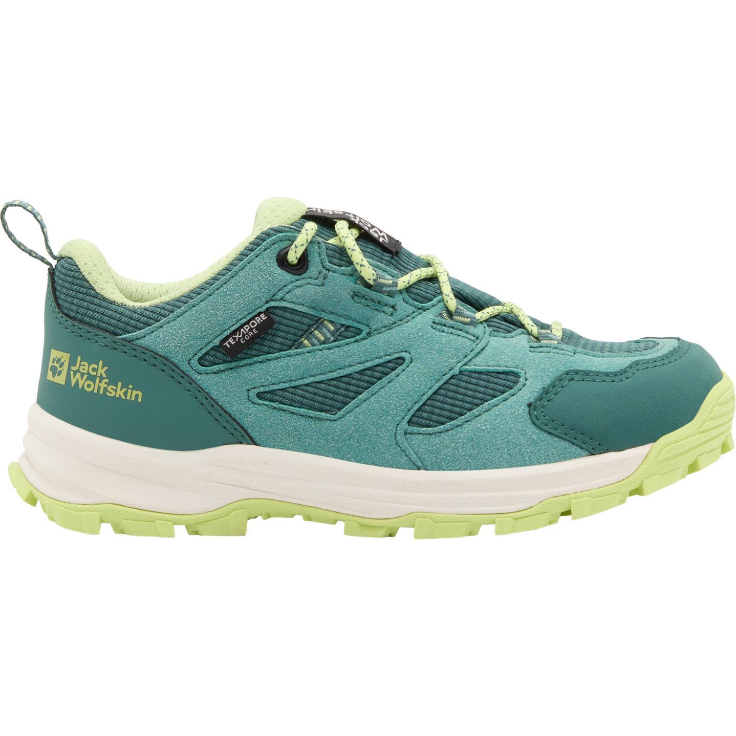 Jack Wolfskin, Wanderschuhe, Vojo Tour Texapore Low K (26), Grün