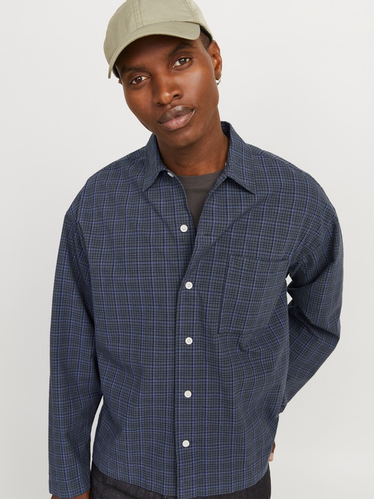 Produktbild Jack & Jones Jorroxbury Boxy Overshirt Ls Ln (XL)